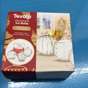 Ornament Ice Molds - Clear